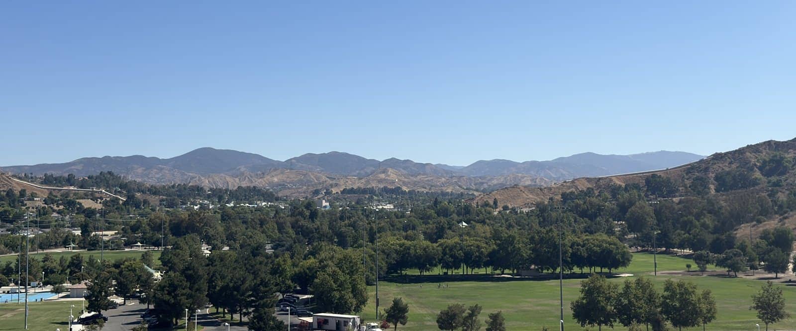 Scenic view of the Santa Clarita Valley