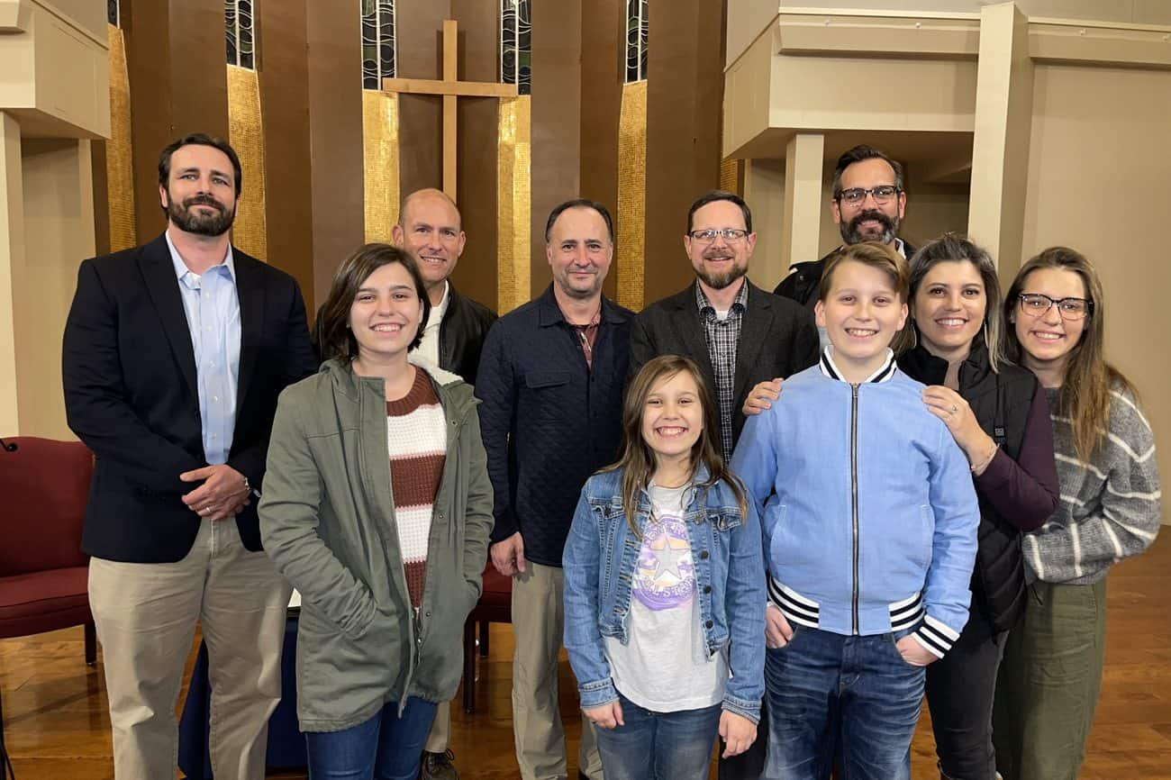 New members received into the church