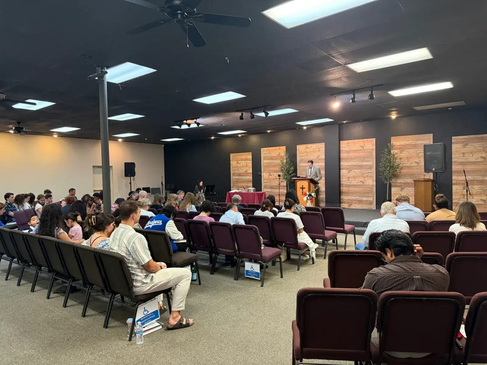 The congregation of Santa Clarita United Reformed Church gathered for Lord’s Day worship